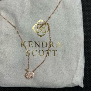 Kendra Scott. Rose Gold Emilie necklace